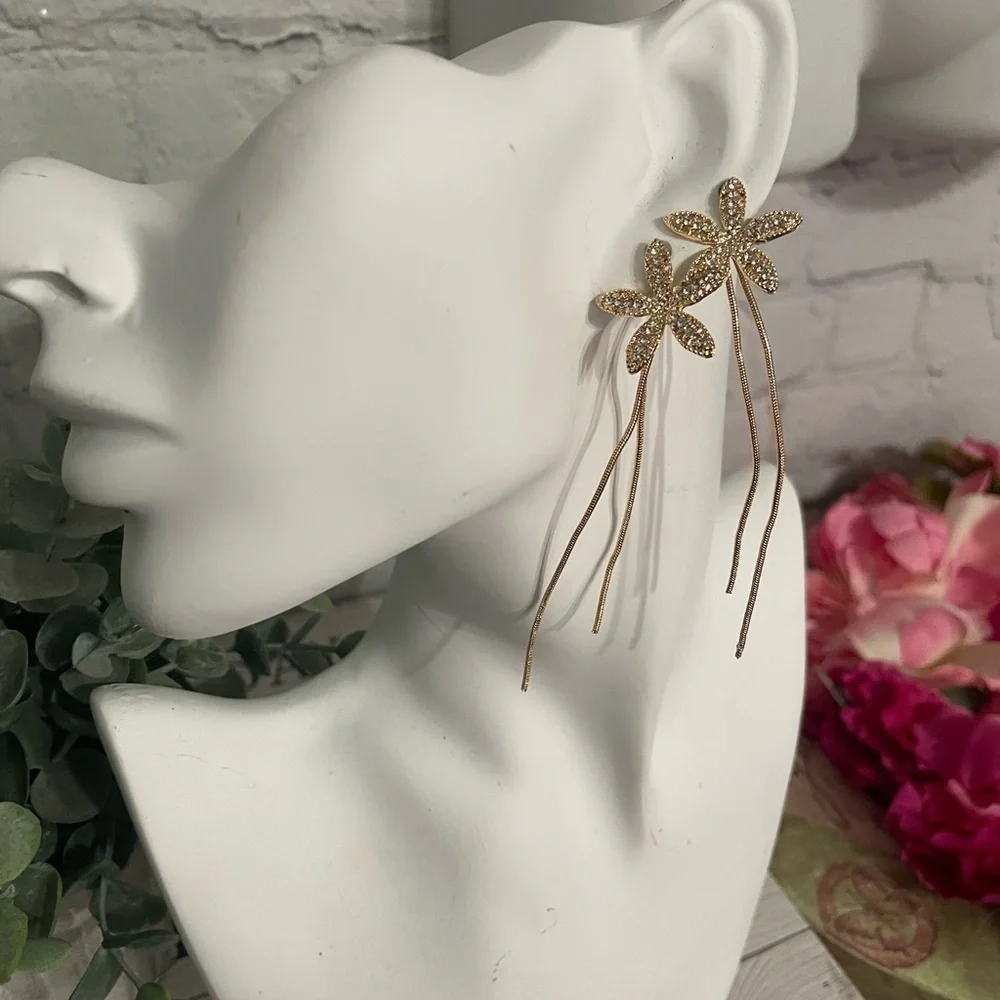 N/A gold rhinestone